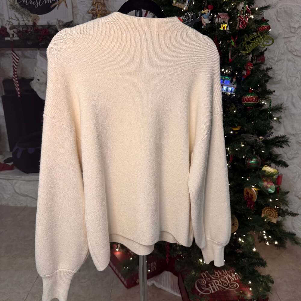 VICI Elouise Knit Sweater Size Medium Ivory
